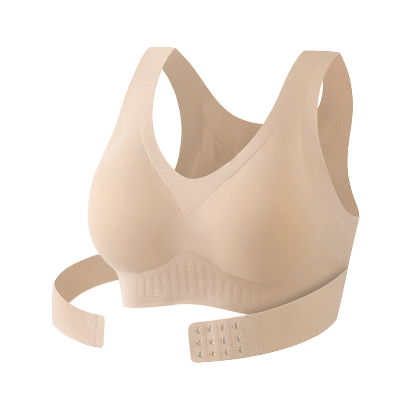Seamless lingerie women's anti sagging sports bra vest