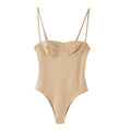 Hot girl sexy slim fitting lingerie accessories jumpsuit for women
