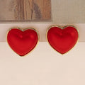 3D Red Exquisite Love Personalized Ear Jewelry
