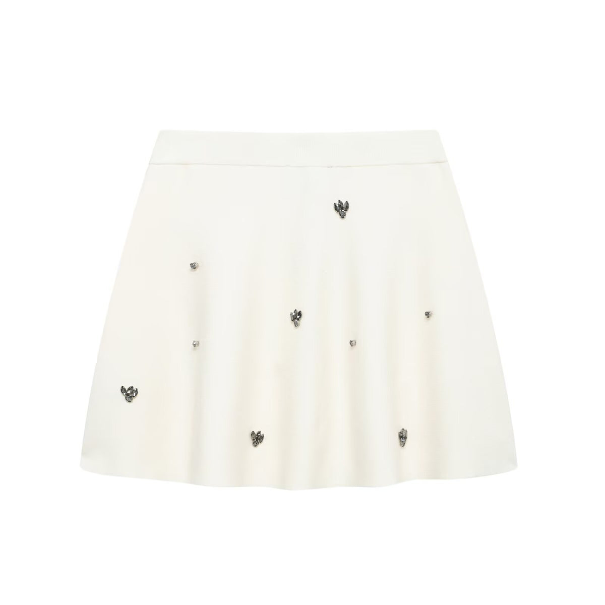 Fashion jewelry bead decoration knitted short skirt