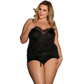 Sleepwear Lingerie Comfortable Strap Piece Pajamas Homme Plus Size Black Romper Women Sexy Night Wear