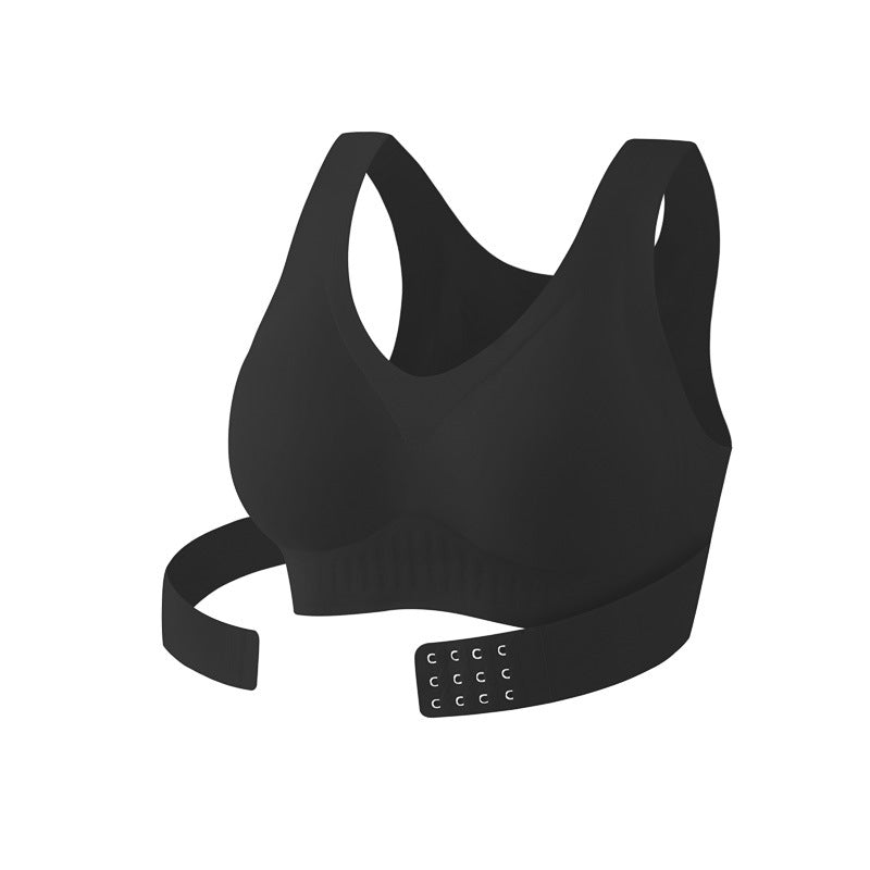 Seamless lingerie women's anti sagging sports bra vest