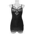 Sexy lingerie, lace hollow suspender, hip hugging, romantic sleepwear