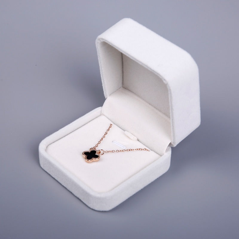 Velvet jewelry box jewelry packaging box storage box