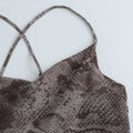 Animal print lingerie dress - eXplore