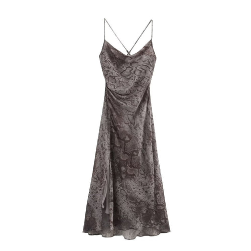 Animal print lingerie dress - eXplore