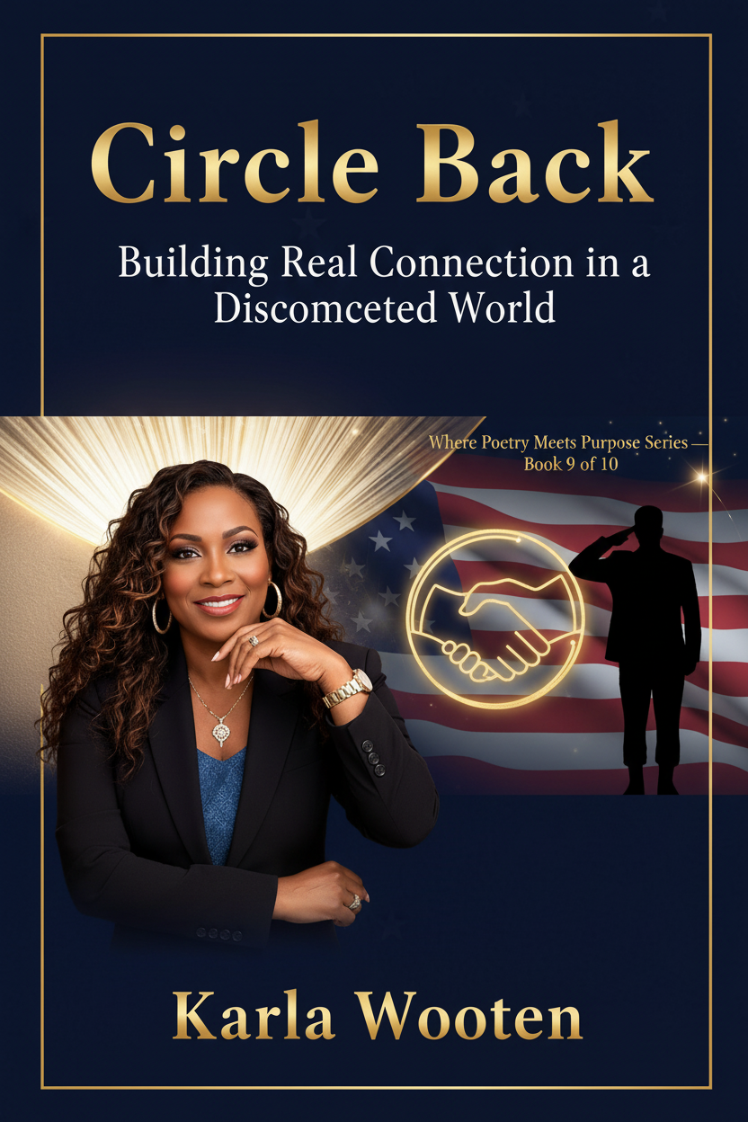 Circle Back book cover featuring author Karla Wooten
