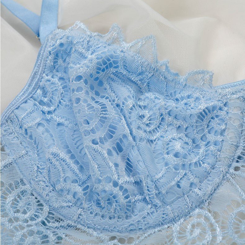 Lace Heart-Shaped Sexy Lingerie Small Suspenders Fun Lingerie - eXplore