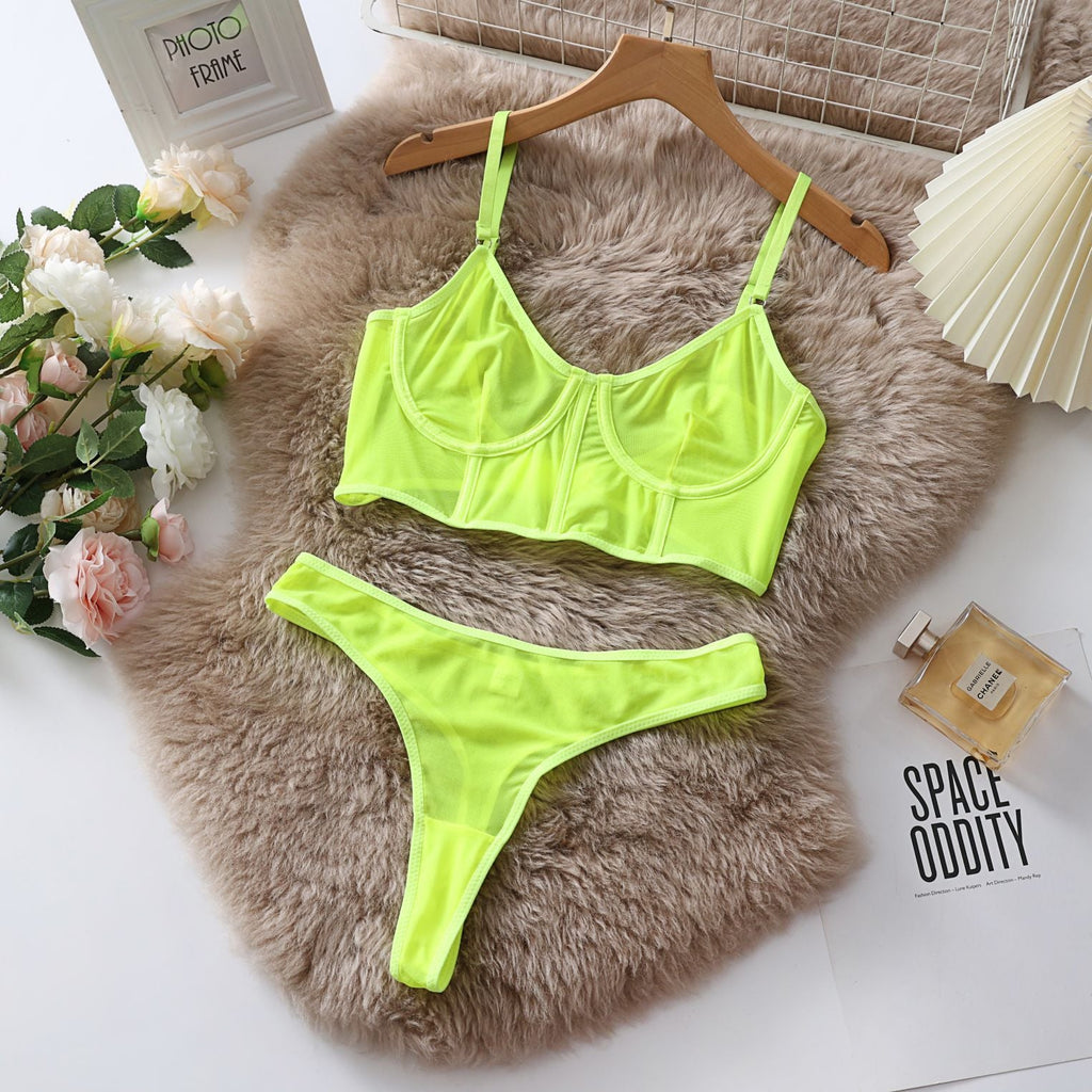 Sexy Transparent Lingerie Set - eXplore