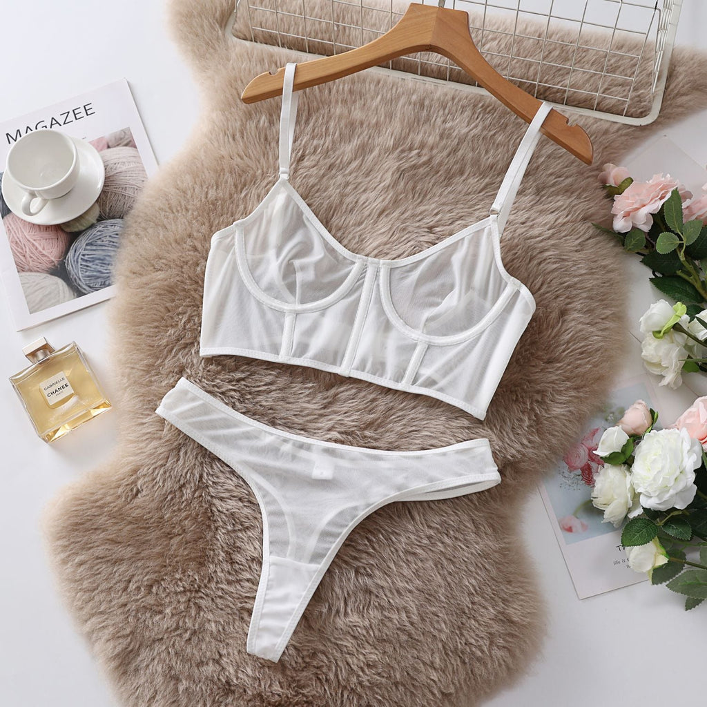 Sexy Transparent Lingerie Set - eXplore