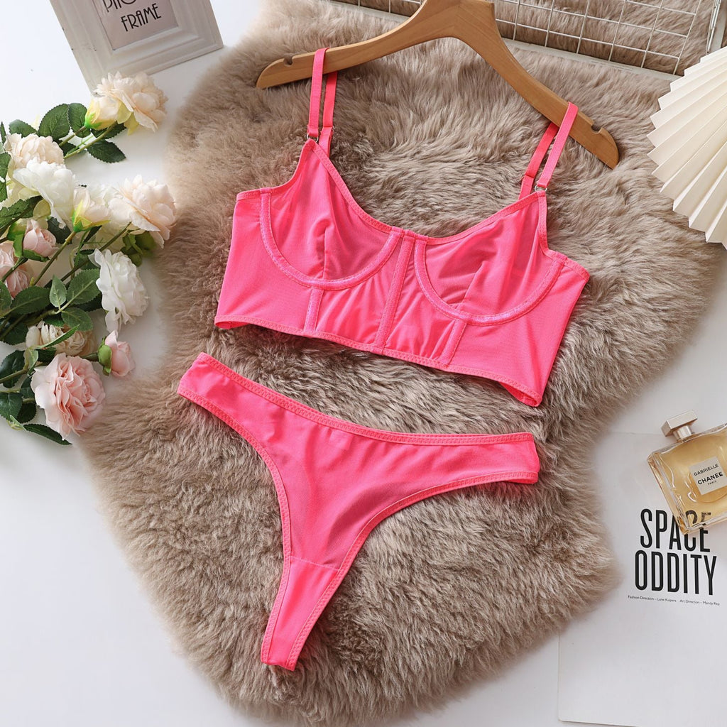 Sexy Transparent Lingerie Set - eXplore